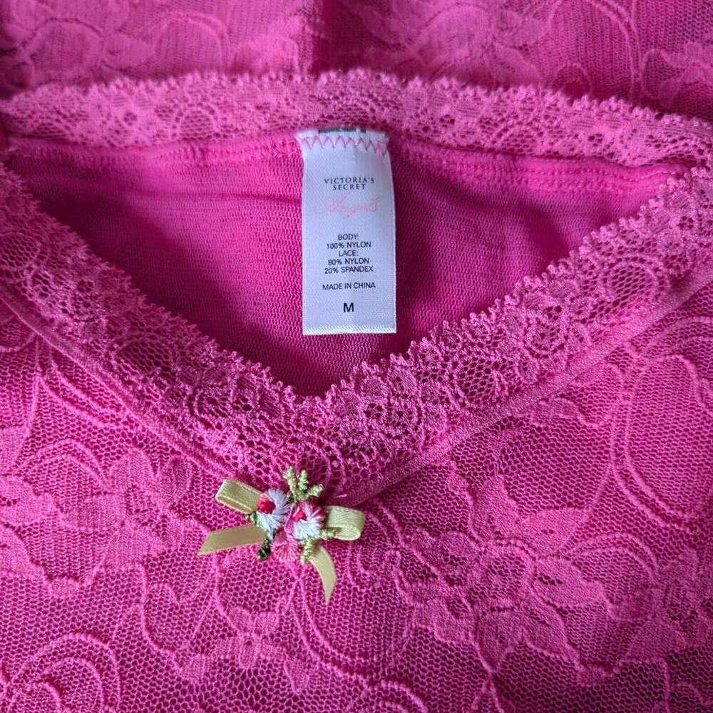 victoria's secret y2k angels stretch lace tank top - Picture 6 of 9